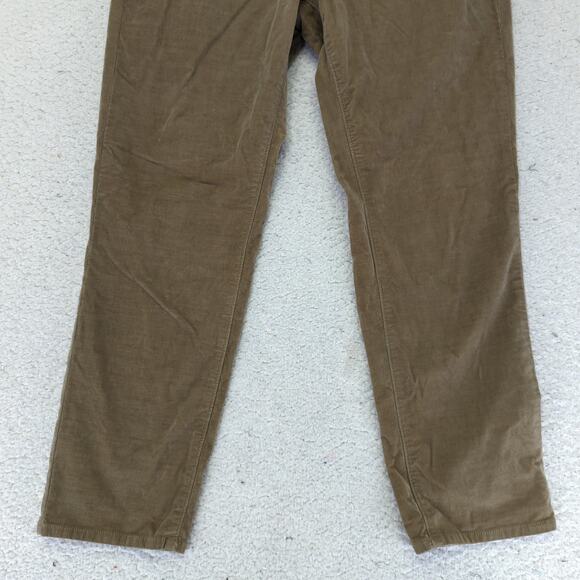 Vince Corduroy Chino Pants V442521496 Tan Beige Straight Leg Women's 6 Stretch - Picture 4 of 9